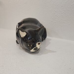 Vintage Ceramic Black Cat